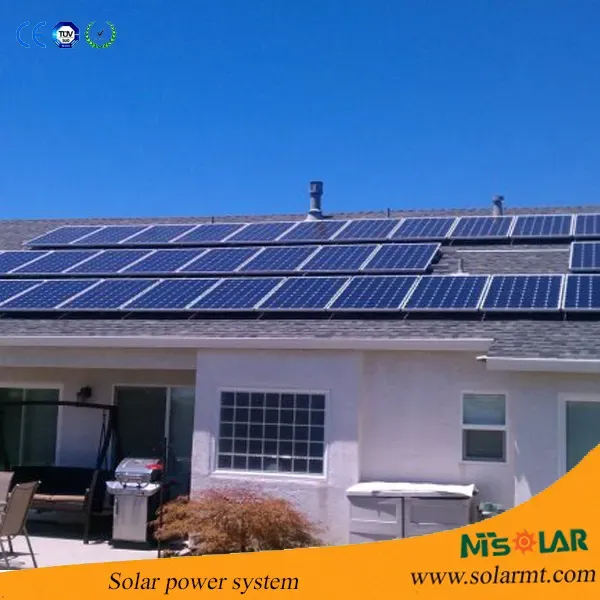 Solar Panels 1kw Solar System/home Solar Panel Kit Include Inverter,battery/solar Energy System Kits For Home