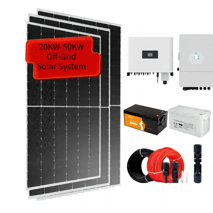 Sistema de energia de painel solar tudo em um