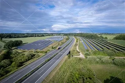A rede da Irlanda-escala as violações solares, marco da geração de 1 GW