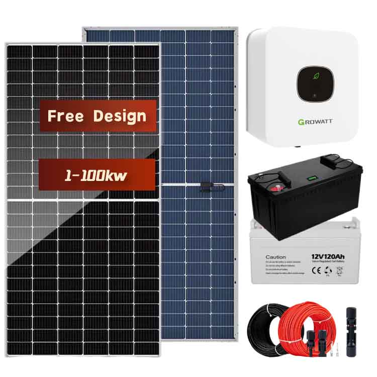Sistema solar fora da rede para cabine